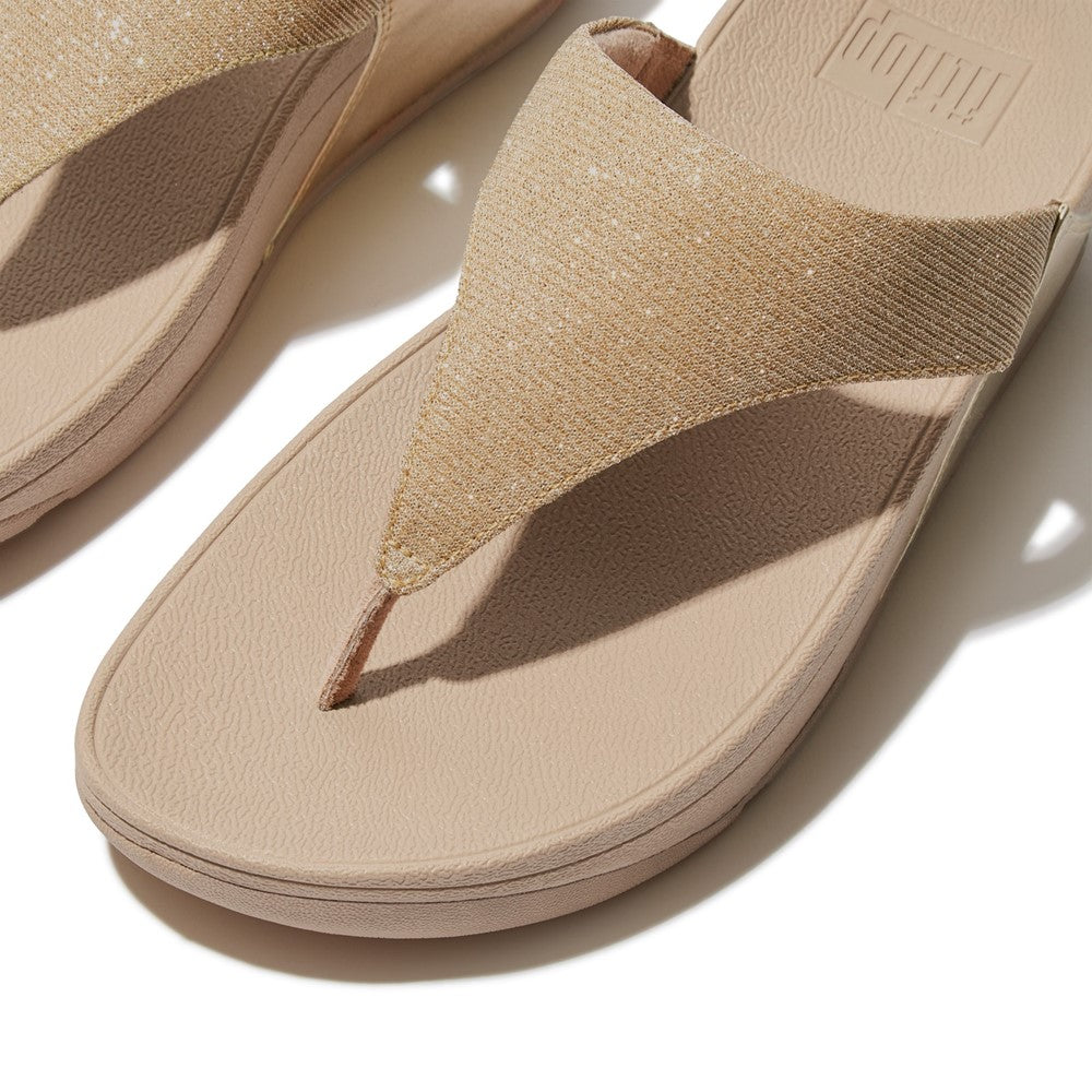 Fitflop Lulu Shimmerlux Toe Post Sandals