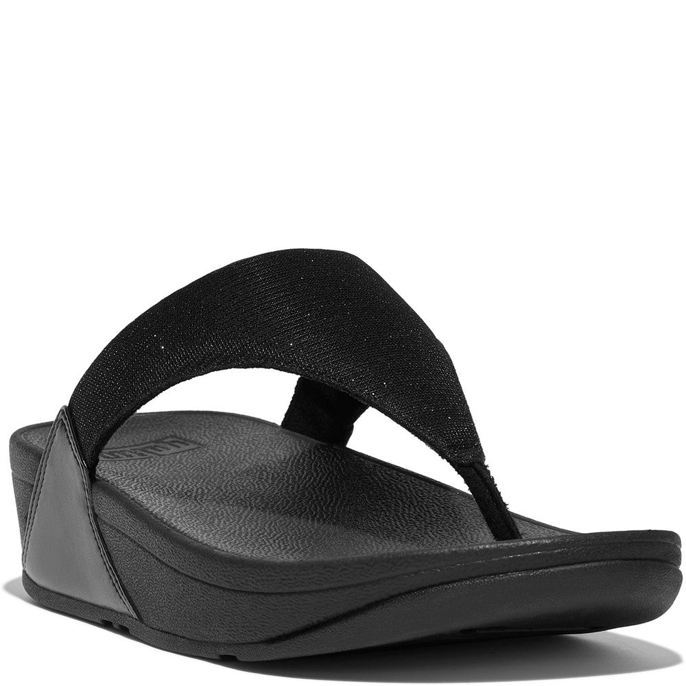 Fitflop Lulu Shimmerlux Toe Post Sandals