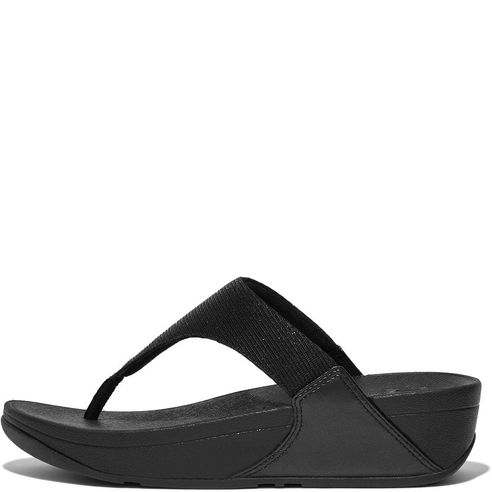 Fitflop Lulu Shimmerlux Toe Post Sandals