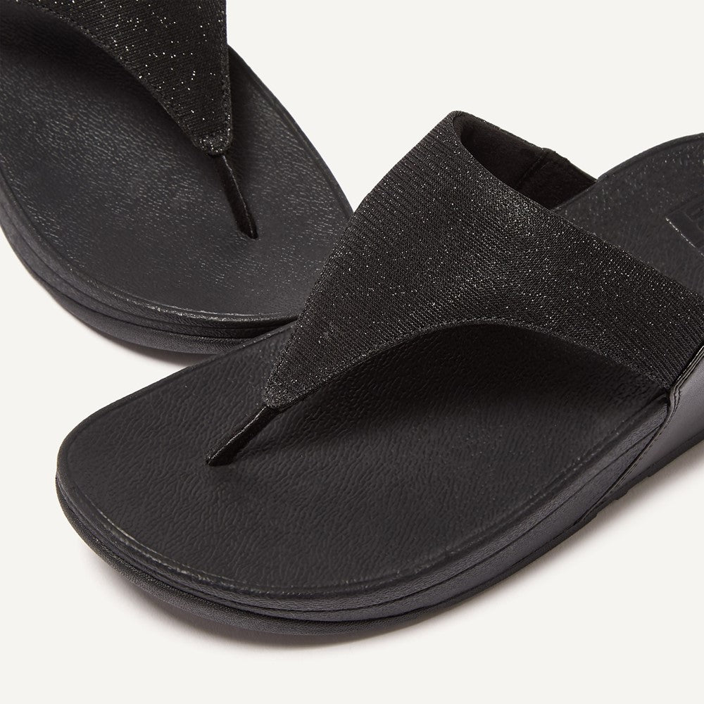 Fitflop Lulu Shimmerlux Toe Post Sandals