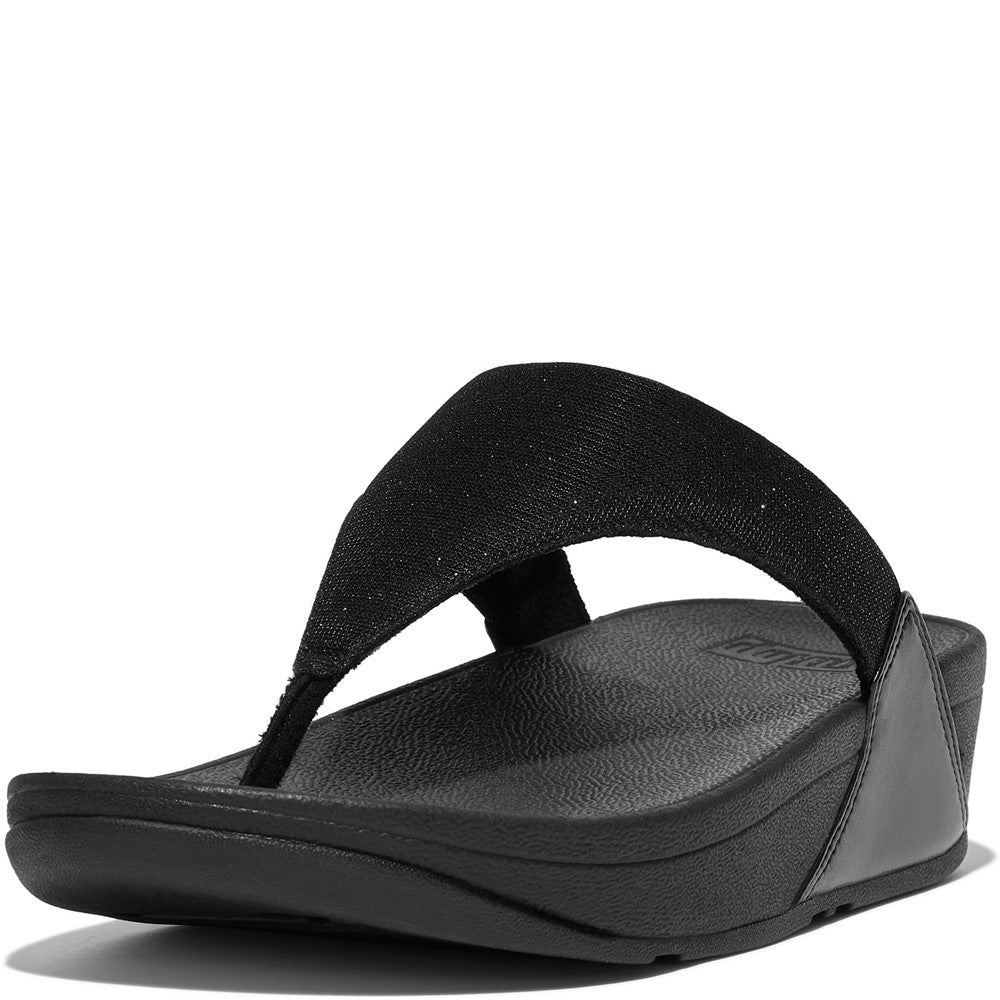 Fitflop Lulu Shimmerlux Toe Post Sandals
