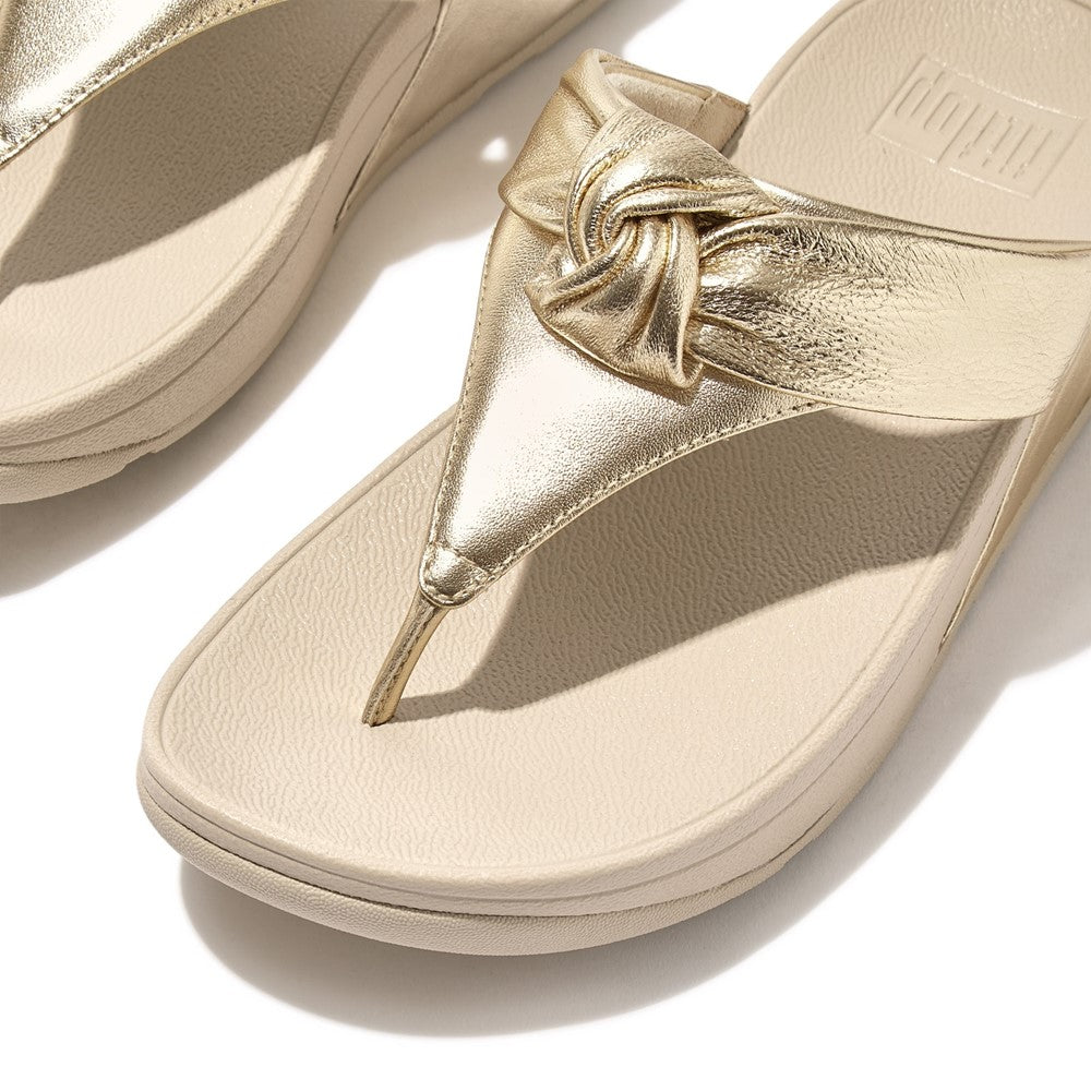 Fitflop Lulu Padded Knot Toe Post Sandals
