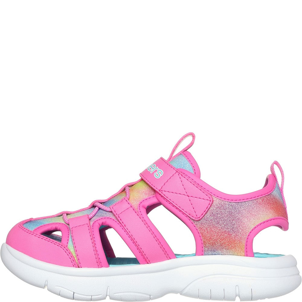 Skechers Flex Splash Daylight Shimmer Sandal