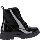 Hush Puppies Lauren Patent Junior School Shoes