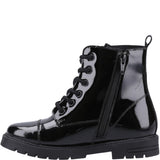 Hush Puppies Lauren Patent Junior School Shoes