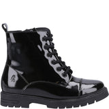 Hush Puppies Lauren Patent Junior School Shoes