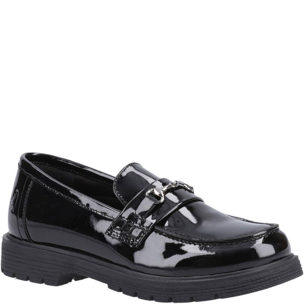 Hush Puppies Lydia Patent Senior School Shoes