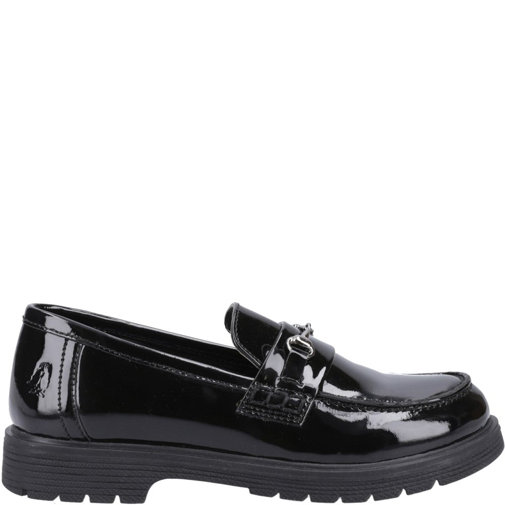 Hush Puppies Lydia Patent Senior School Shoes