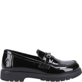 Hush Puppies Lydia Patent Senior School Shoes