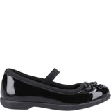 Hush Puppies Betty Patent Junior School Shoes