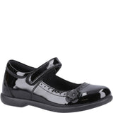 Hush Puppies Bethany Patent Junior School Shoes