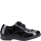 Hush Puppies Bridget Patent Junior School Shoes