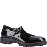 Hush Puppies Aurora Patent Junior School Shoes