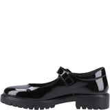 Hush Puppies Aurora Patent Junior School Shoes