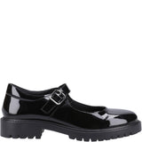 Hush Puppies Aurora Patent Junior School Shoes