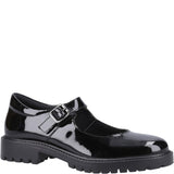 Hush Puppies Aurora Patent Senior School Shoes