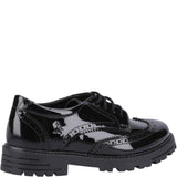 Hush Puppies Maxine Patent Senior School Shoes