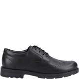 Hush Puppies Brian XL Senior School Shoes