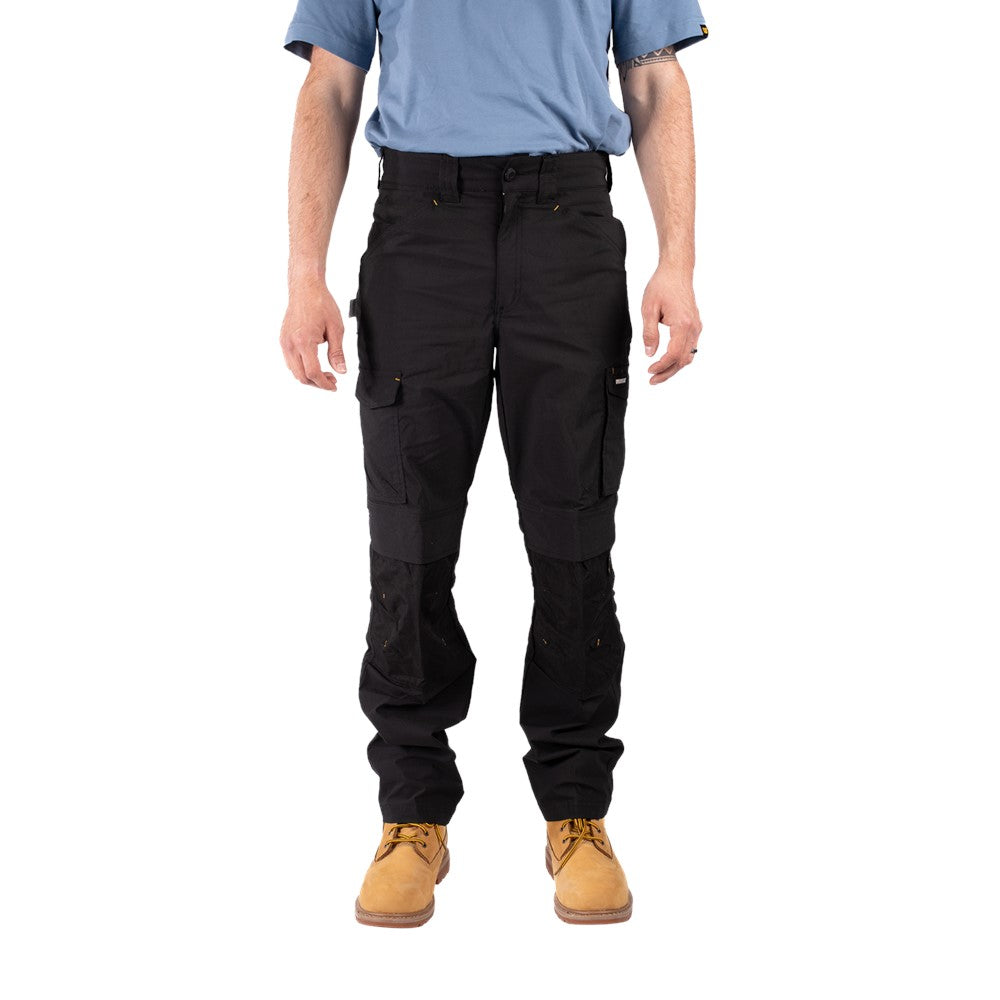 Cat Nexus Knee Pocket Stretch Trousers