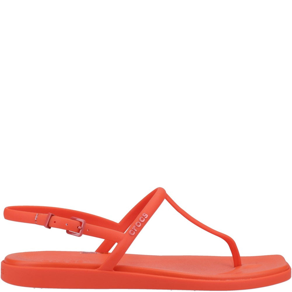 Womens Crocs Miami Thong Flip Red – Brantano - Main Image