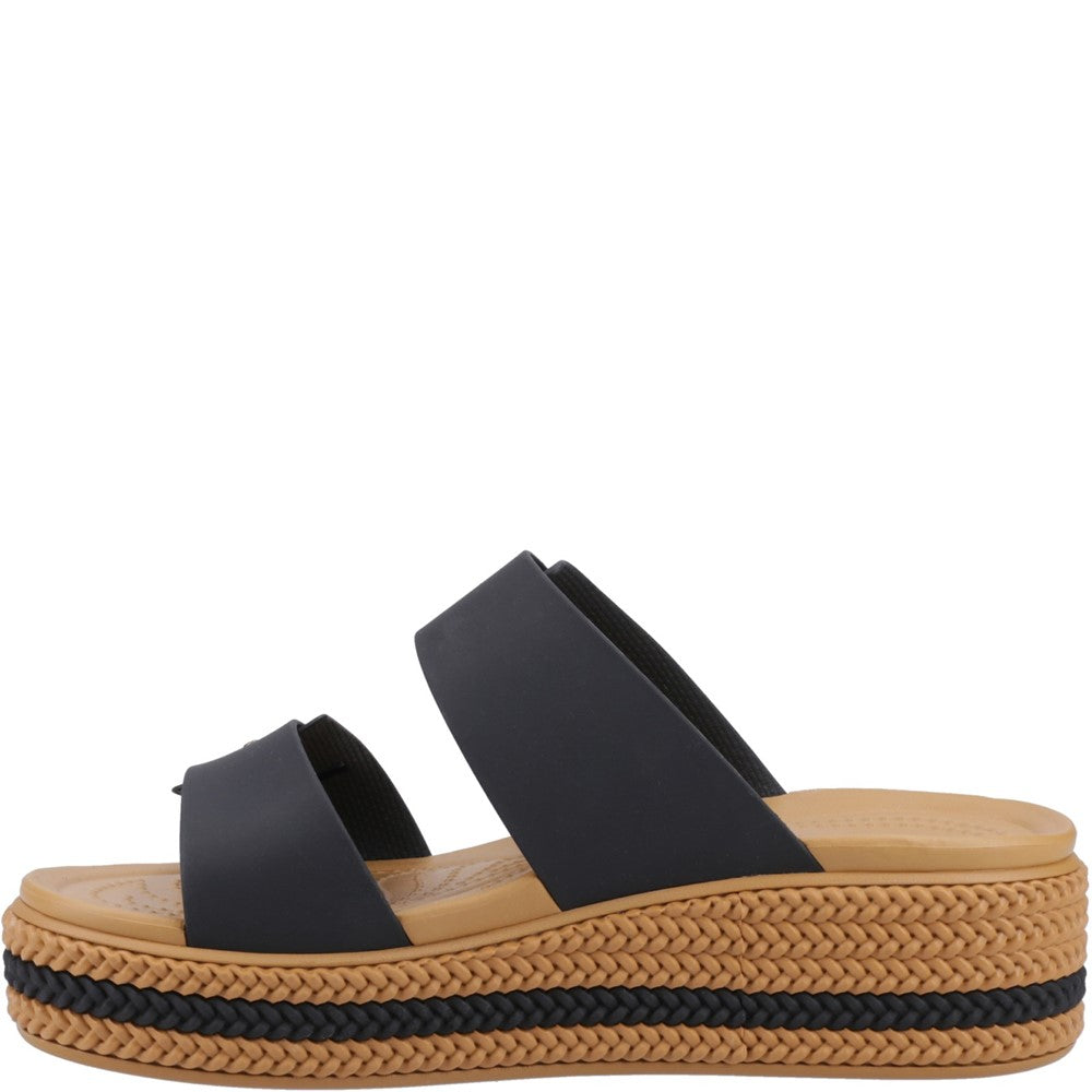 Crocs Brooklyn Buckle Low Wedge