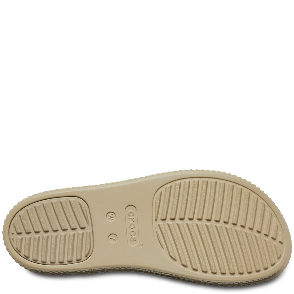Womens Crocs Brooklyn Wedge Light Brown Brantano