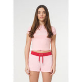 Juicy Couture Swirl Juicy Jersey Shrunken Tee