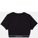 Juicy Couture Rayon Rib Short Sleeve Top