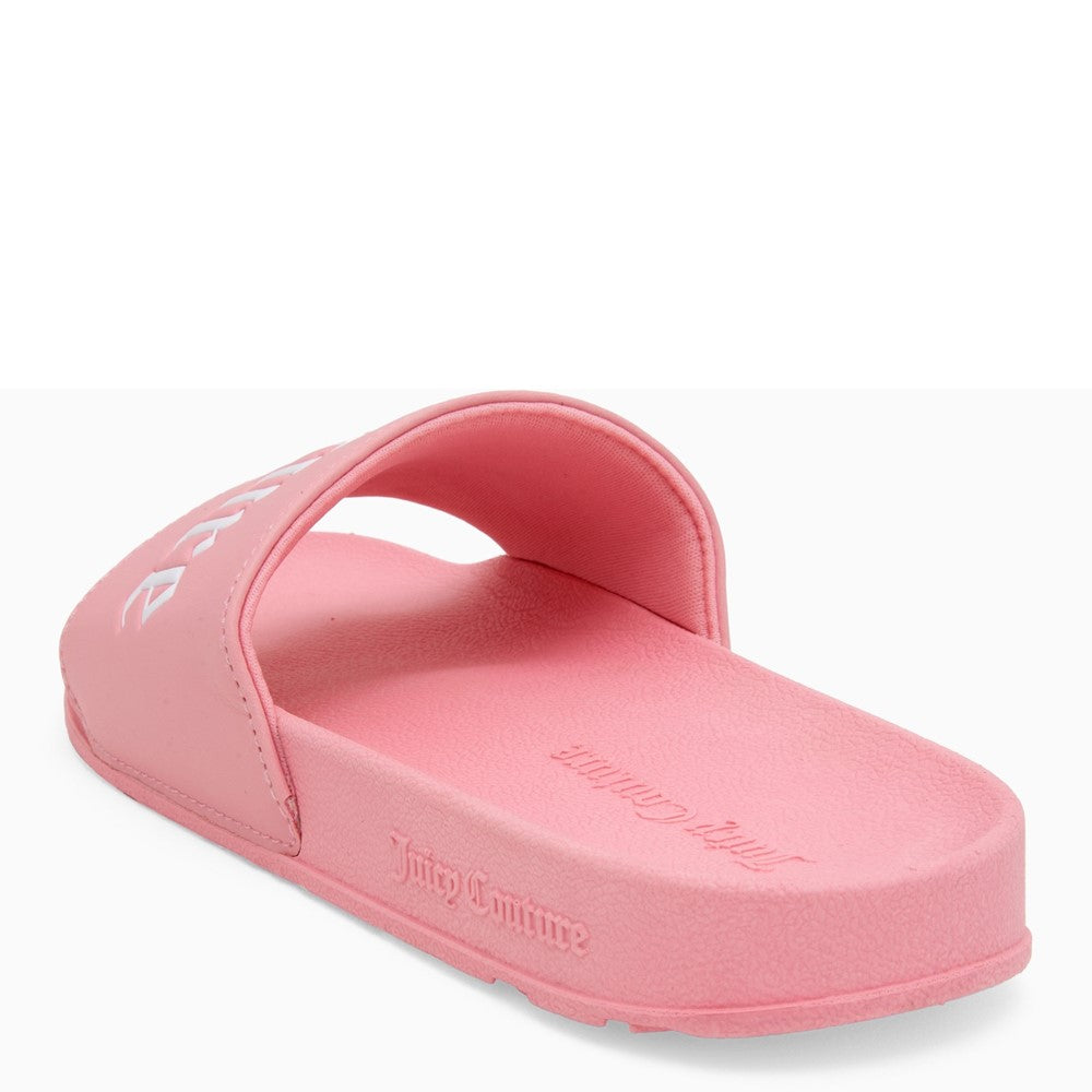 Juicy Couture Collegiate Embossed PU Slider