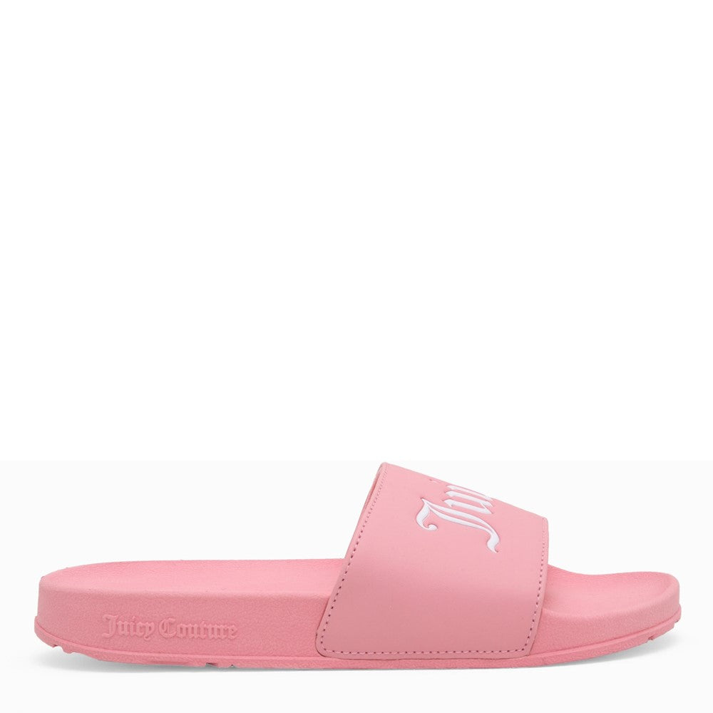 Juicy Couture Collegiate Embossed PU Slider