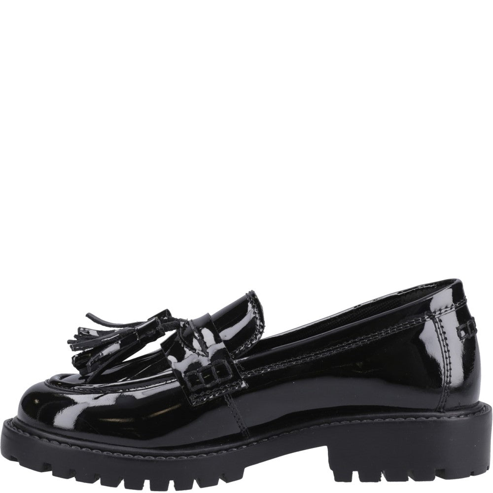 Hush Puppies Abigail Patent Senior School Shoes