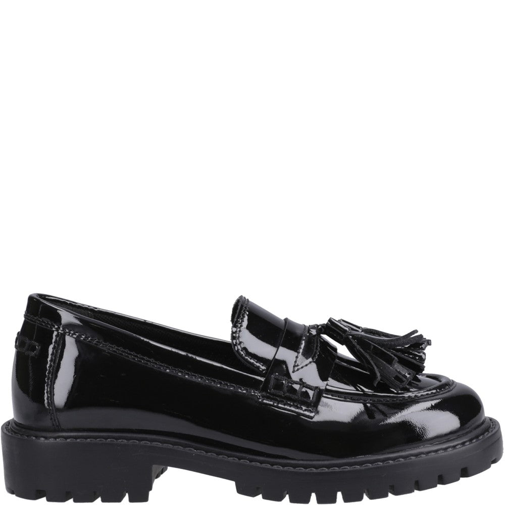 Hush Puppies Abigail Patent Senior School Shoes