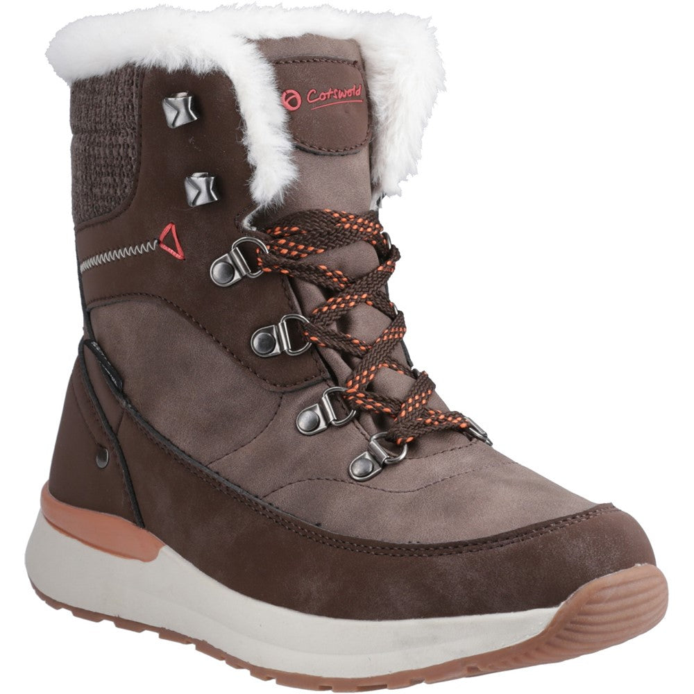 Womens Cotswold Sheephouse Hiking Boots Brown – Brantano