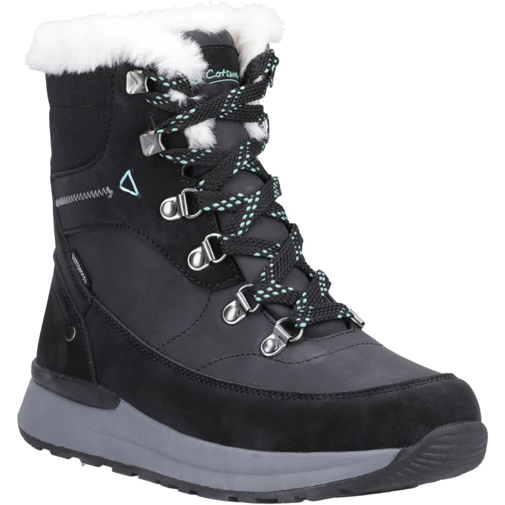 Womens Cotswold Sheephouse Hiking Boots Black