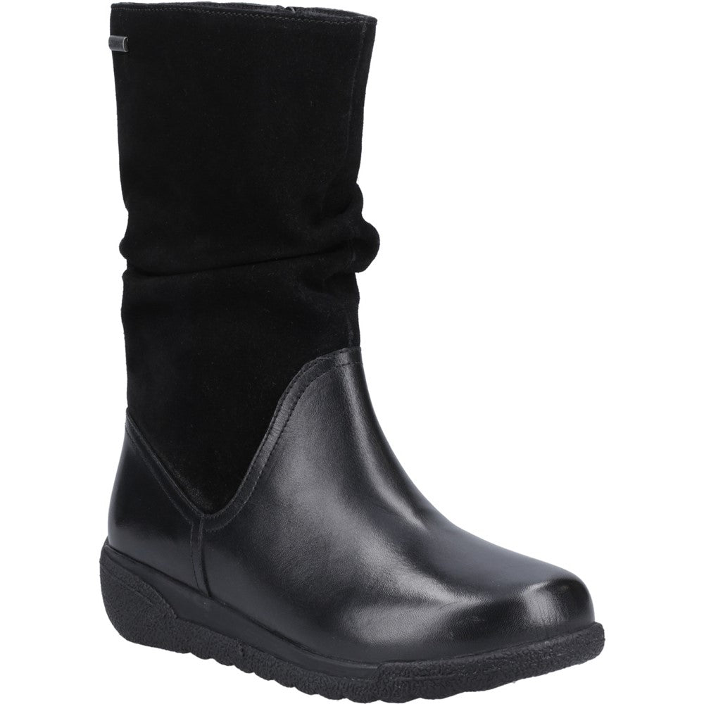 Womens Fleet & Foster Starling Mid Boot Black – Brantano