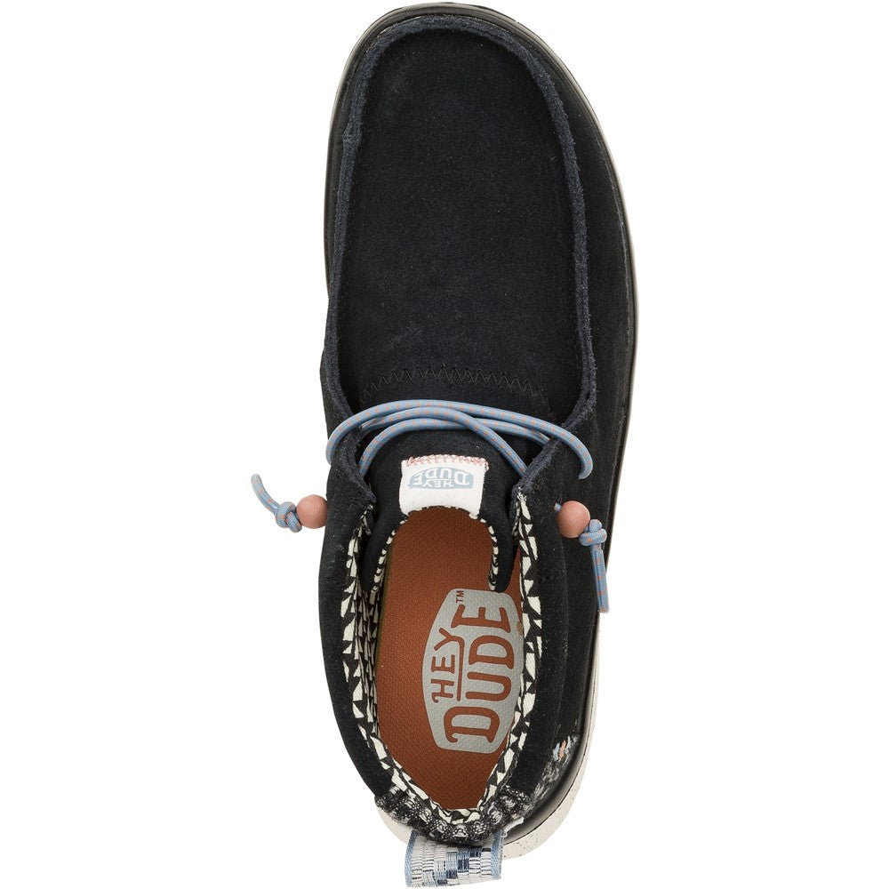 HEYDUDE Wendy Peak Hi Suede Ankle Boots
