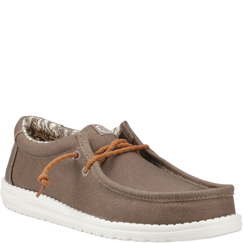 HEYDUDE Wally Waxed Canvas Shoes