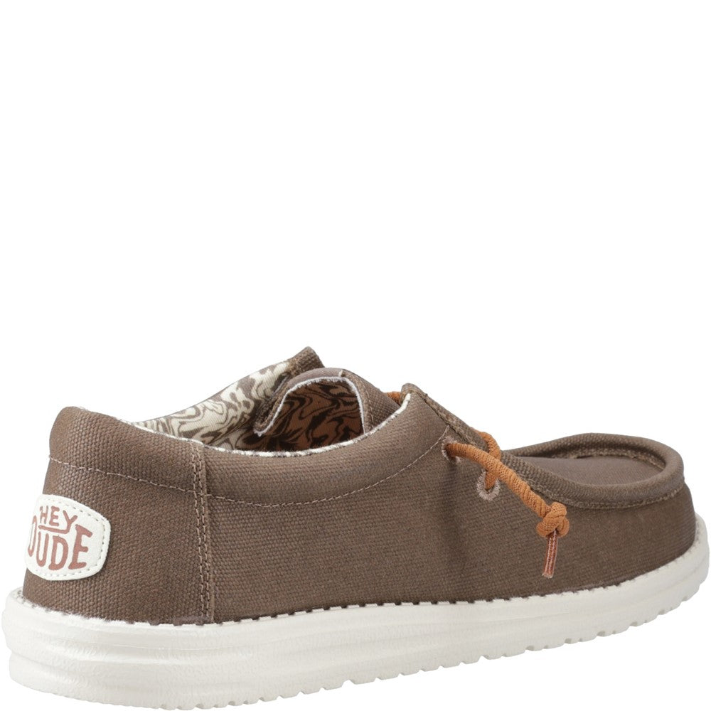 HEYDUDE Wally Waxed Canvas Shoes