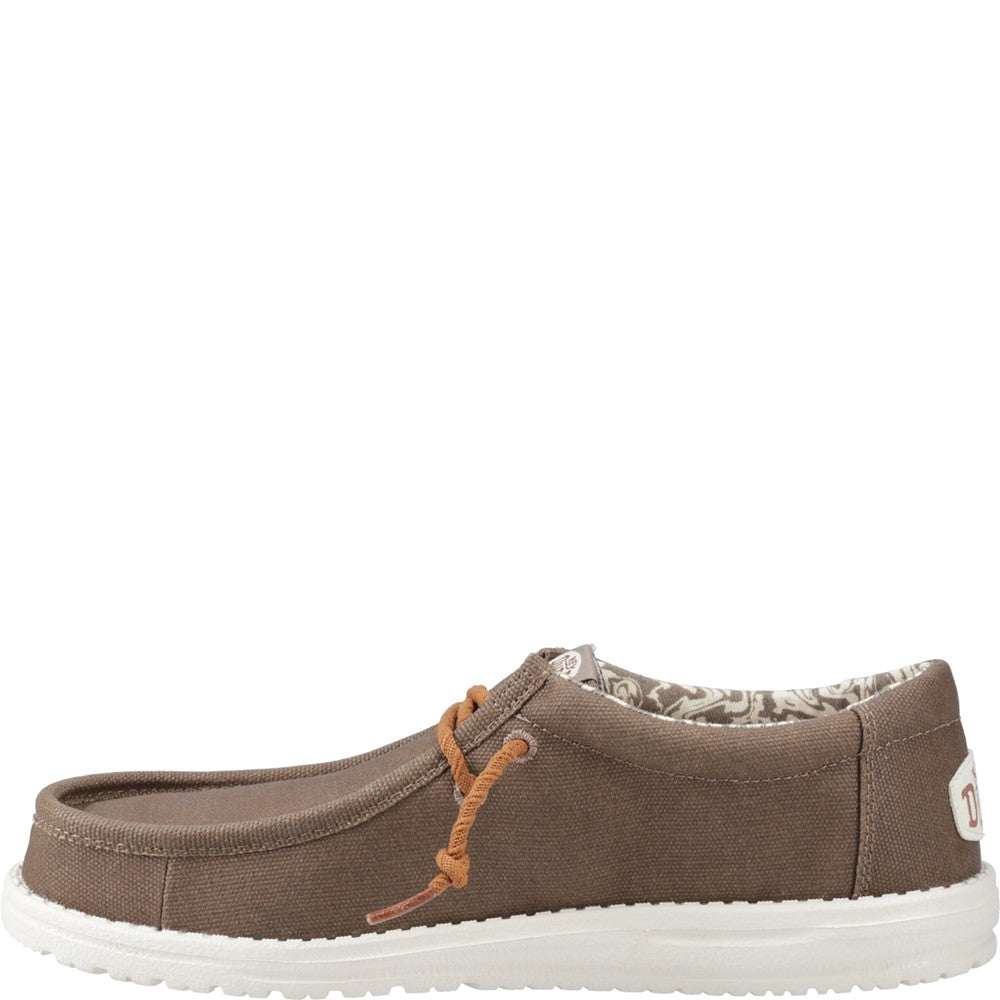HEYDUDE Wally Waxed Canvas Shoes