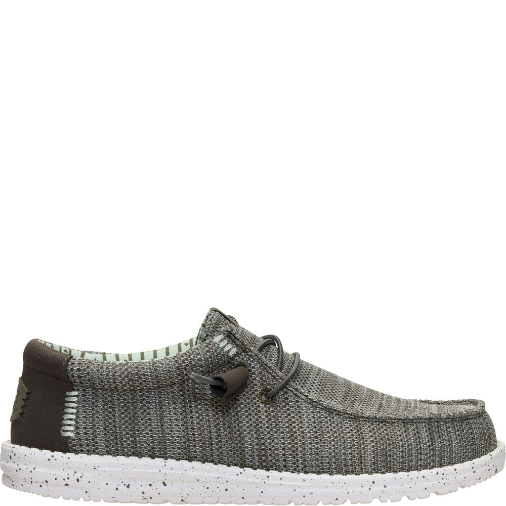 HEYDUDE Wally Stretch Sox Slip on Shoes