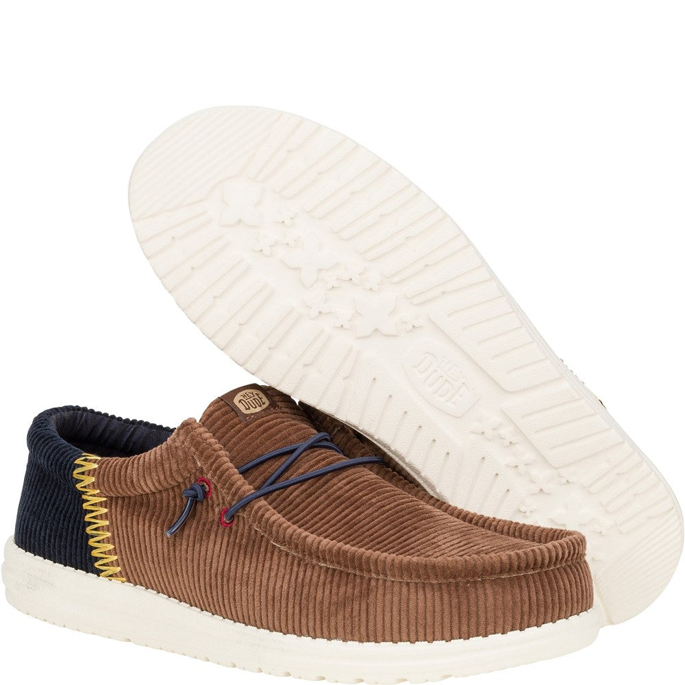 HEYDUDE Wally Funk Corduroy Shoes