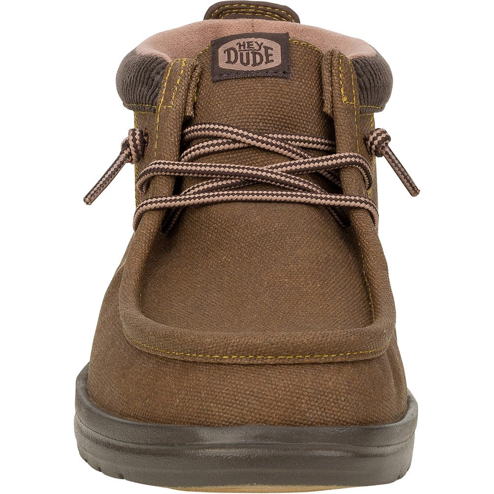 Hey Dude Men's Wally Mid – Lightweight Comfort Shoes With Flex