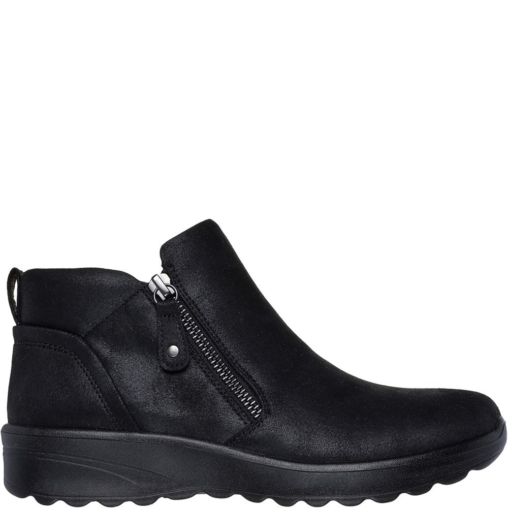 Skechers Lovely Vibe Fall In Bloom Ankle Boots