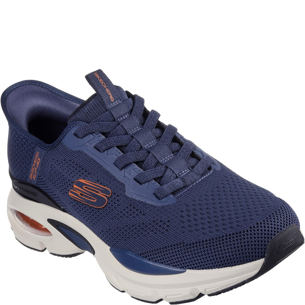 Mens Skechers Skech-Air Ventura Vanderway Shoes Navy – Brantano