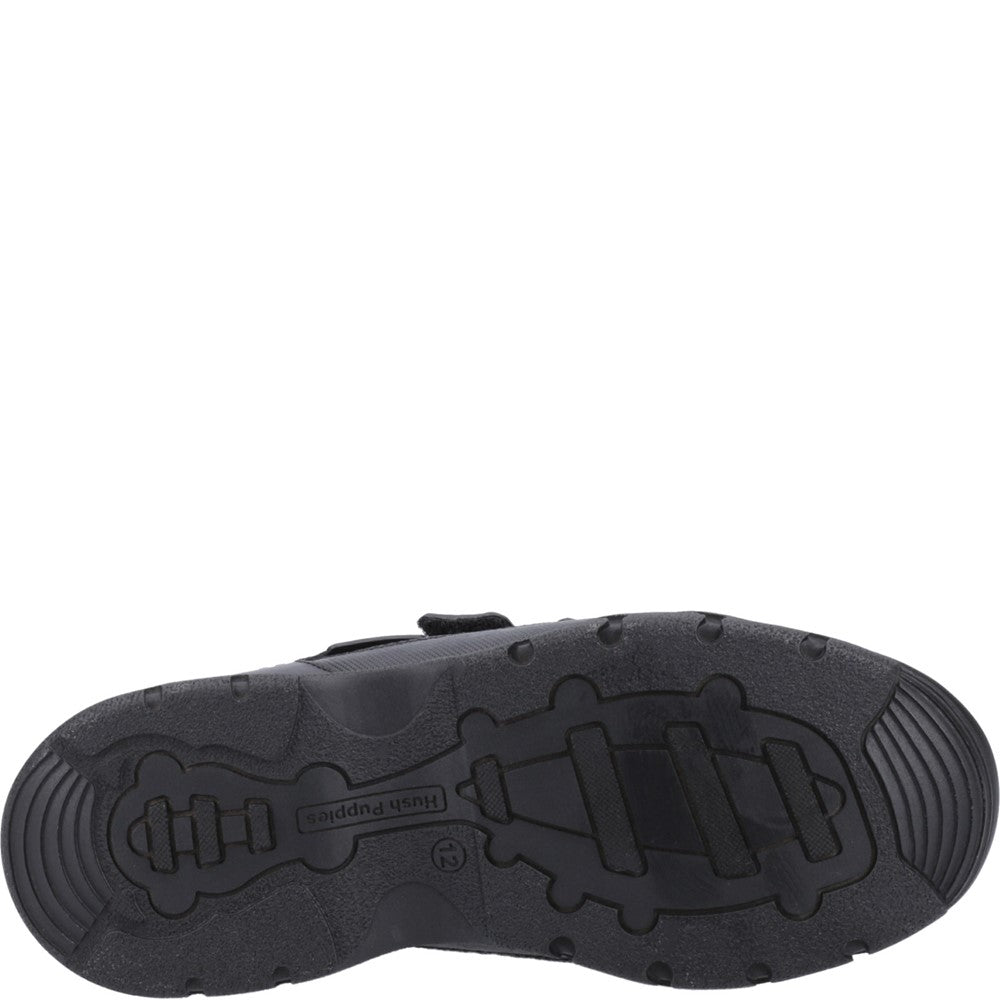 Hush Puppies Troy Senior School Shoes