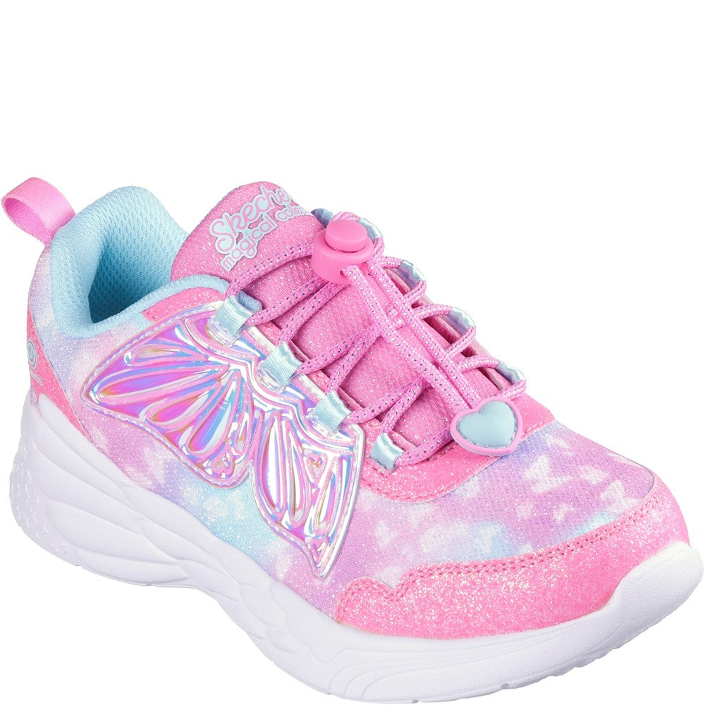 Butterfly Skechers Toddler Boots Girls Skechers Dream Racer Wing