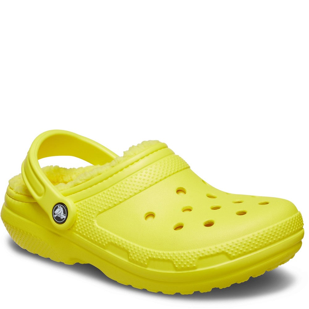 Unisex Crocs Classic Lined Clog Yellow