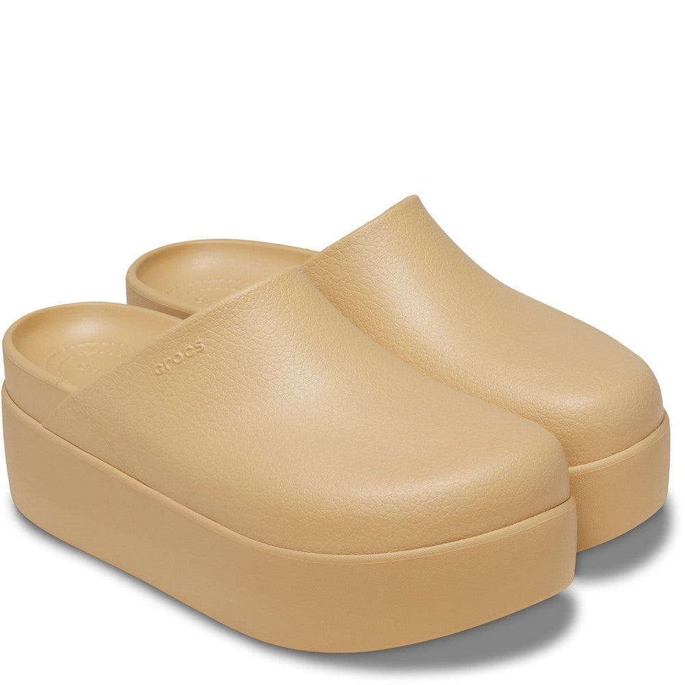 Womens Crocs Dylan Platform Clog Yellow – Brantano