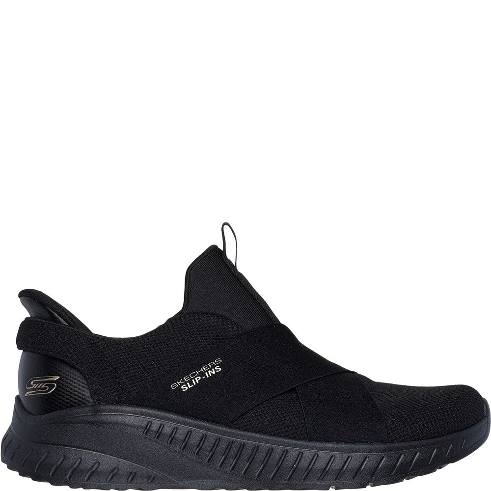 Womens Skechers Bobs Squad Chaos Your Moment Shoes Black