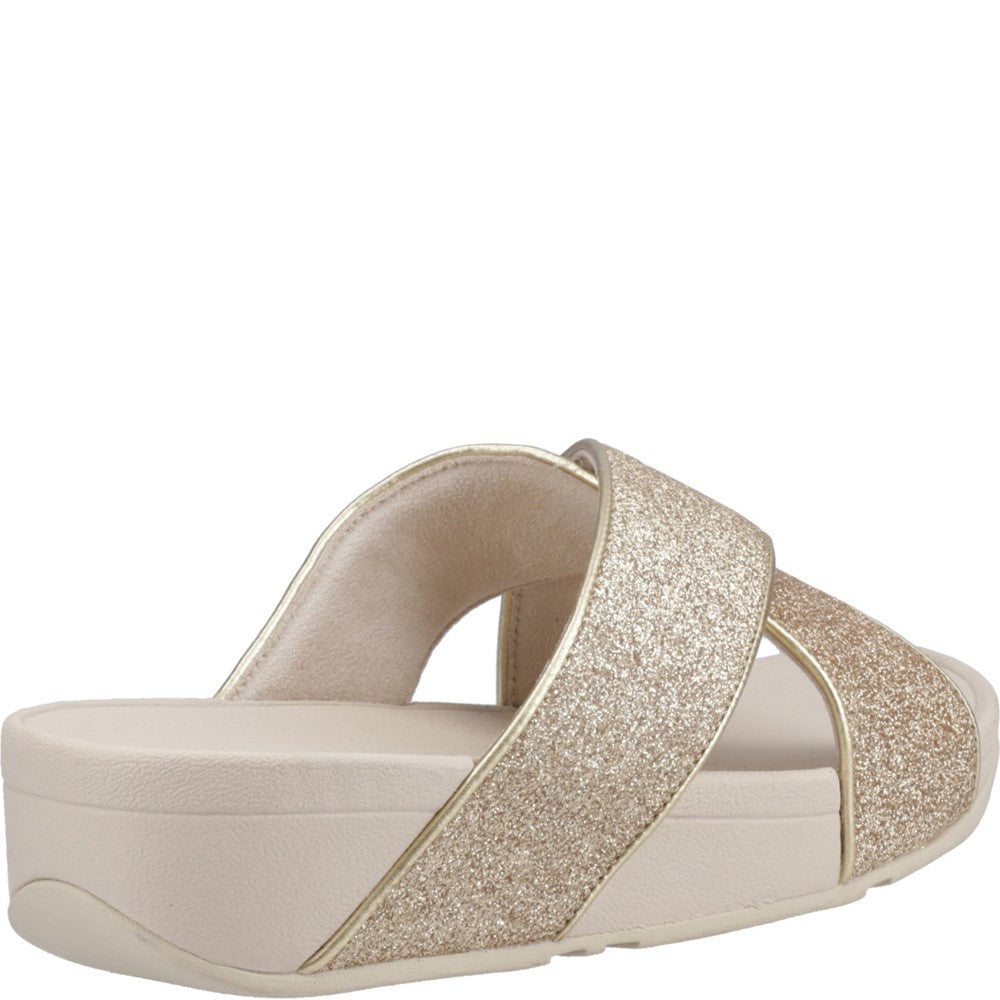 Fitflop Lulu Glitterdust Cross Slides